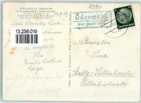 72290 W7298 Ödenwald - Adrionshof Bes Hugo Göckelmann-Adrion Landpost