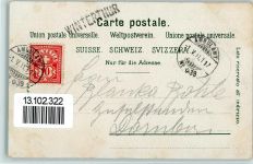 Gotthard Express - Verlag Künzli 3556 AK Eisenbahnzug 1901
