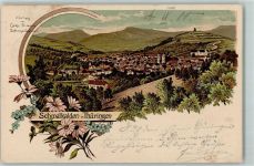 98574 O6080 Schmalkalden 1900 Lithographie