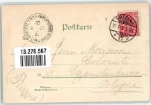Breslau Wroclaw 1901 Gebrauchsspuren Ottmar Zieher Regierungs Gebäude Universität Siegesdenkmal Kaiserl. Post