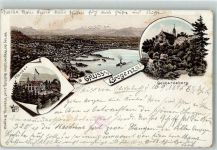 Österr. Post Odensee 1896 Phila Gebrauchsspuren