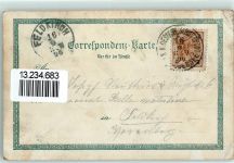 Österr. Post Odensee 1896 Phila Gebrauchsspuren