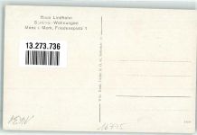 16775 O1431 Menz b Gransee - Roofen See Haus Lindholm Friedensplatz
