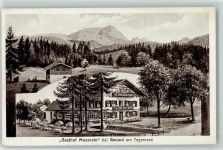 83703 W8184 Gmund a. Tegernsee - Gasthaus Moosrain Garten