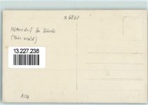 07349 O6861 Röttersdorf Foto AK Ort handschriftlich