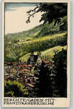 W8240 Berchtesgaden Franziskanerkirche Künstlersteindruck