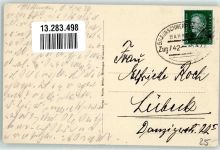 29378 W3120 Wittingen , Niedersachs - Hotel Wittinger Hof Postkutsche Bahnpoststempel Zug 742