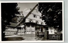 75339 W7545 Höfen an der Enz Foto AK Gasthaus zum Ochsen Eisverkaufs-Schild