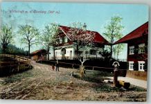 87544 W8976 Gunzesried 1913 Gebrauchsspuren Apengasthaus Oberberg i. bayerischen Allgäu