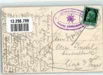 87544 W8976 Gunzesried 1913 Gebrauchsspuren Apengasthaus Oberberg i. bayerischen Allgäu