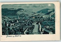 79669 W7863 Zell im Wiesental Gebrauchsspuren Lithographie