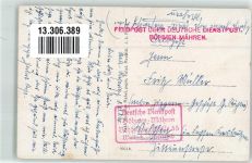 Bystrice pod Hostynem Bistritz Hostein 1940 Foto AK Feldpost WK II Deutsche Dienstpost Böhmen-Mähren