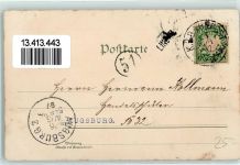 87700 W8940 Memmingen 1897 Lithographie Martplatz Rathaus Einlass Kempter Tor