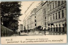 1030 Wien 3. Bezirk, Landstraße 1906 - Boerhavegasse u. Cadettenschule
