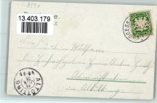 91327 W8556 Gößweinstein 1905 Lithographie Gruss aus - schöne Litho AK