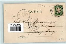 84137 W8313 Vilsbiburg 1897 Lithographie Mariahilf Mariahiilfs-Kirche
