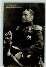 Wilhelm Ernst Großherzog von Sachsen-Weimar Wohlfahrtskarte AK Adel Sachsen