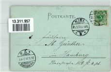 Kaiserl. Marine SMS Stein Marine 1899 Mondschein