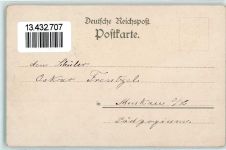 01814 O8320 Bad Schandau 1899 Lithographie