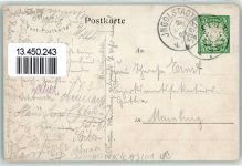 W8070 Ingolstadt , Donau 13. Bayerisches Bundes-Turnfest 1909 Empfangsgebäude mit Eingangsportal sign K. Bulle Privatganzsache Künstlerkarte