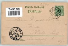 55606 W6570 Dhaun 1897 Lithographie Weinmanns Gasthaus Schloss Portal