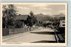 87527 W8972 Sonthofen , Oberallgäu Privatfoto AK Fuchsmühlstraße Auto
