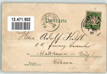 67722 W6752 Winnweiler 1898 Lithographie Kapelle Rentamt Forstamt