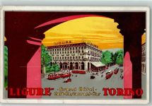 10100 Torino Turin - Ligure Grand Hotel Straßenbahn