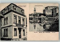 77731 W7608 Willstätt - Gasthaus Germania Wilhelm Weber Elektrizitätswerk