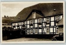 59955 W5788 Züschen , Westf - Gasthaus Lumme Oldtimer Emailleschild Thier Bräu