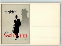 Mayser Hut Werbung Mode