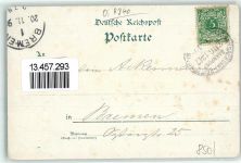 09496 O9340 Marienberg , Erzgeb Lithographie Rathaus Portal Zschopauer Tor Neue Schule Bahnpost Zug 1317