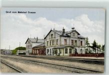 09328 O9291 Cossen Gebrauchsspuren Bahnhof