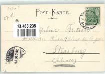 85137 W8079 Walting , Kr Eichstätt, Bay 1900 - Gasthaus zum Auerhahn Fahrrad Affenthal
