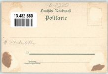 O8320 Schmilka Winterberg Christrosen Schlitten Pferdeschlitten Winterlitho Gebrauchsspuren