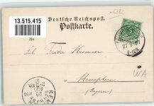 61381 W6382 Friedrichsdorf , Taunus 1897 Lithographie Portraiaufnahme Philipp Reis Grabdenkmal Ph. Reis Wohnhaus Reis