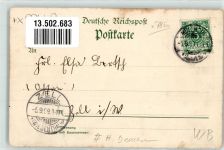 W7850 Haagen , Baden Rötteln Burgruine Künstlerpostkarte Nr 11 Daur, H. 1899