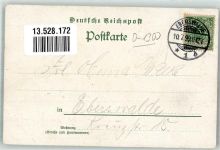 16230 O1301 Spechthausen 1899 Künstlerkarte Schwärzethal mit Zwerglein und Bahnbrücke Gasthaus zum Waldhof Riesenkrücke