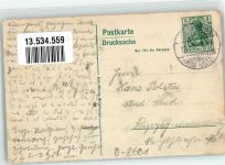 02763 O8801 Hartau 1907 - Grosshartau Weinkrug Post Gasthaus Bahnhof