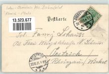 55743 W6580 Idar-Oberstein 1901 Foto AK Kaiser Cafe Gaststube