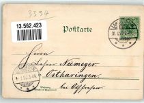 W3394 Langelsheim Sophien- und Marienhütte Kaliwerk Verlag Ottmar Zieher-München Bergbau Lithographie