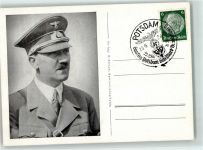 Sonderstempel Gautag 1939 Hitler