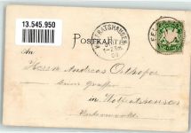 82340 W8133 Feldafing 1908 Lithographie Hotel Strauch