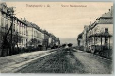 01877 O8500 Bischofswerda 1916 - Äussere Bautzenerstraße Villen