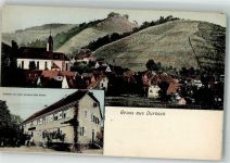 77770 W7601 Durbach - Gasthaus zur Linde Durbacher Kirche