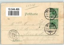 74731 W6968 Walldürn 1898 Lithographie Otmar Zieher Wallfahrtskirche