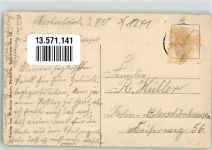 15518 O1241 Berkenbrück b Fürstenwalde, Spree 1915 - Dorfstraße Ladengeschäfte