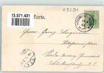 09648 O9291 Frankenau b Rochlitz 1904 - Kirche Gasthaus Fahrrad