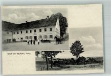 84088 W8301 Neufahrn , Niederbay - Gasthaus zur Alten Post Pferdefuhrwerk Gewinnspiel-Werbung