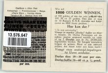 84088 W8301 Neufahrn , Niederbay - Gasthaus zur Alten Post Pferdefuhrwerk Gewinnspiel-Werbung